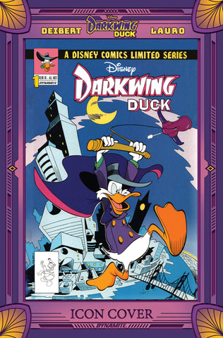 Darkwing Duck #1 - 1:10 Ratio Variant - Modern Icon 1991 - John Blair Moore