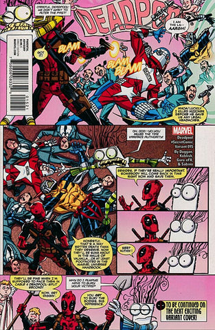 Deadpool #15 - Secret Comic Variant - Scott Koblish