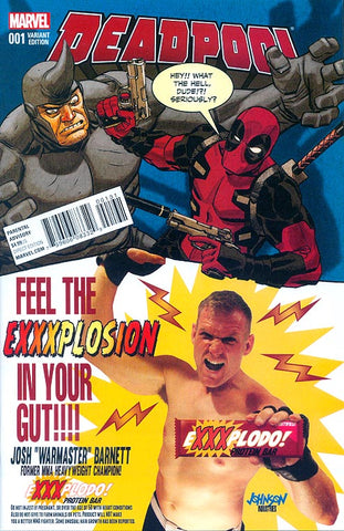 Deadpool #1 - Candy Variant Cover - Dave Johnson