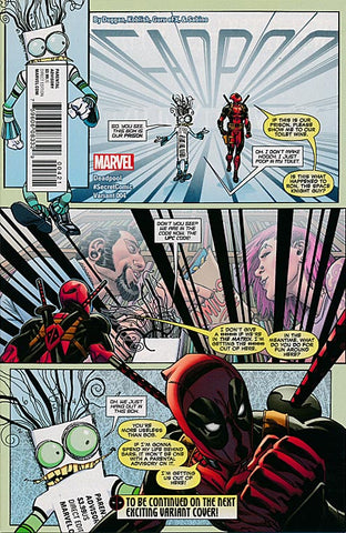 Deadpool #4 - Secret Comic Variant- Scott Koblish