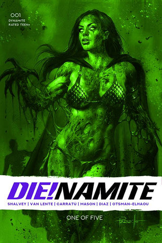 Die!Namite #1 - 1:13 Ratio Gangrene Green Tint Variant - Lucio Parrillo