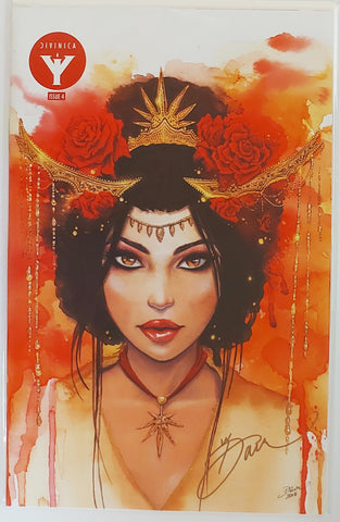Divinica #4 - Pearl Variant - SIGNED - Dawn McTeigue