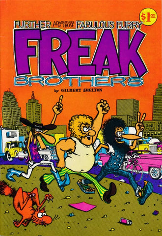 Fabulous Furry Freak Brothers #2 - Ninth Print - Gilbert Shelton