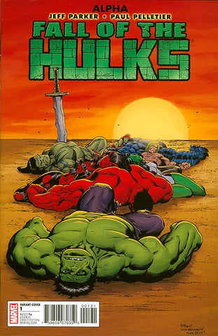 Fall Of The Hulks Alpha #1 - Cover C - Ed McGuiness