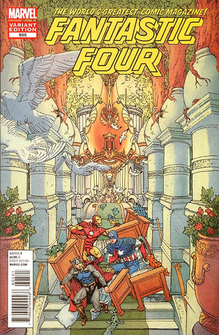 Fantastic Four #605 - 1:25 Ratio Variant - Michael (WM) Kaluta