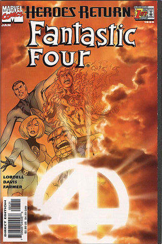 Fantastic Four #1 - Sunburst Variant - Alan Davis, Mark Farmer