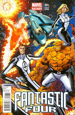 Fantastic Four #1 - Connecting Cover - Mark Bagley