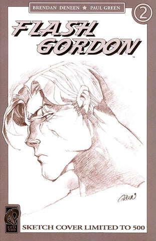 Flash Gordon #2 - Sketch - Paul Green