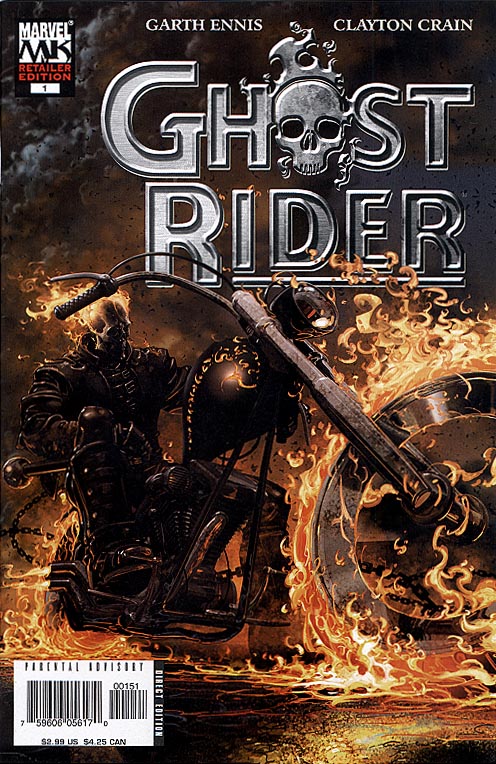 Ghost Rider #1 - Retailer Convention Exclusive - Clayton Crain – Comic ...