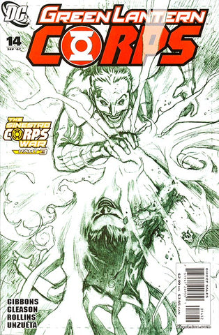 Green Lantern Corps #14 - Sketch Variant - Patrick Gleason