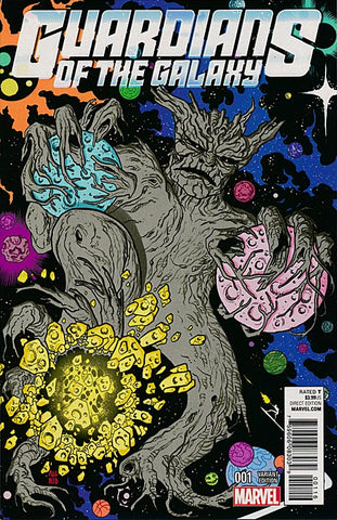 Guardians Of The Galaxy #1 - Kirby Monster Variant - Mike Allred