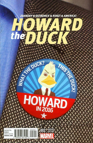 Howard The Duck #2 - Vote Howard Variant - Chip Zdarsky