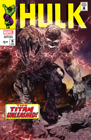 Hulk #6 - CK Exclusive - DAMAGED COPY - Marco Turini