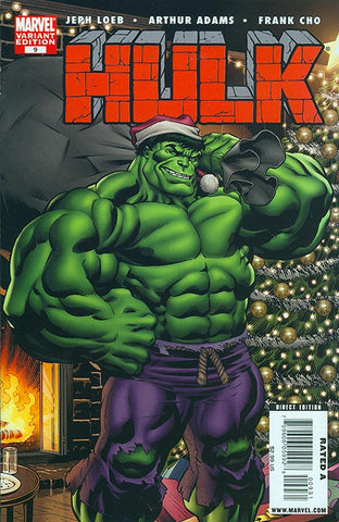 Hulk #9 - Green Santa - Ed McGuiness