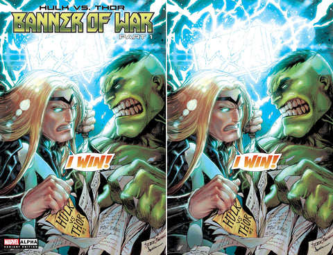 Hulk vs. Thor: Banner of War Alpha #1 - CK Shared Exclusive - WHOLESALE BUNDLE - Tyler Kirkham