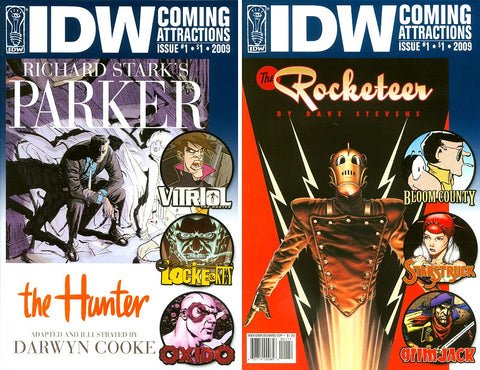 IDW Coming Attractions #1 - Darwyn Cooke, Dave Stevens