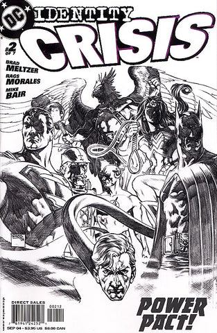 Identity Crisis #2 - Second Printing - Michael Turner