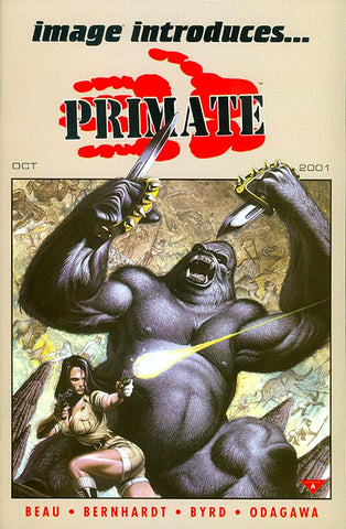 Image Introduces Primate #1 - Cover B - David Michael Beck