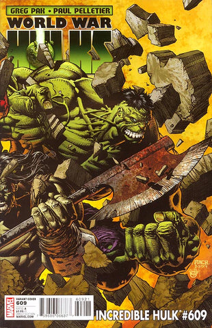 Incredible Hulk #609 - 1:20 Ratio Variant - David Finch