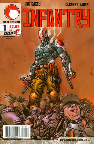 Infantry #1 - Cover A - Clem Sauve