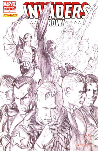 Invaders Now #1 - Sketch Variant - Alex Ross