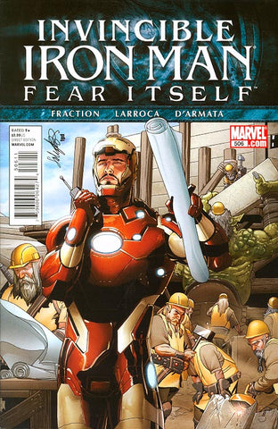 Invincible Iron Man #506 - Salvador Larroca