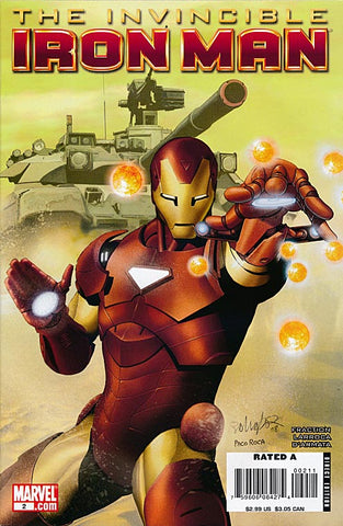 Invincible Iron Man #2 - Salvador Larroca