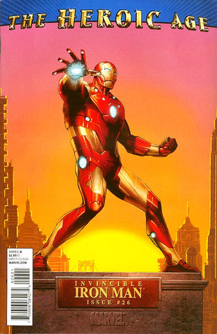 Invincible Iron Man #26 - Heroic Age - Carlos Pacheco