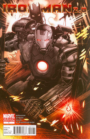Iron Man 2.0 #1 - 1:15 Ratio Variant - Dheeraj Verma