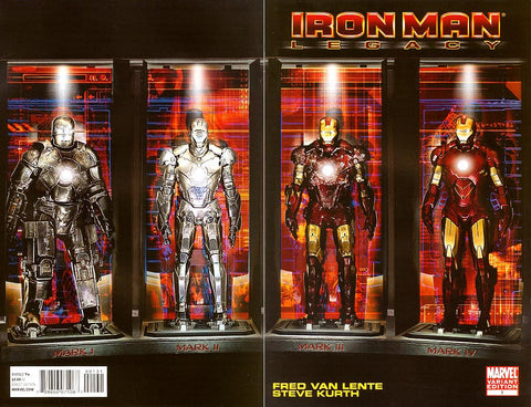 Iron Man Legacy #1 - 1:10 Ratio Variant - Ryan Meinerding