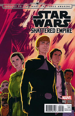 Journey to Star Wars: The Force Awakens: Shattered Empire #2 - 1:25 Ratio Variant - Kris Anka