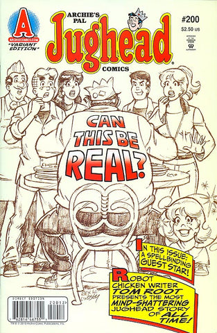 Jughead Comics #200 - 1:3 Ratio Variant - Rex Lindsey