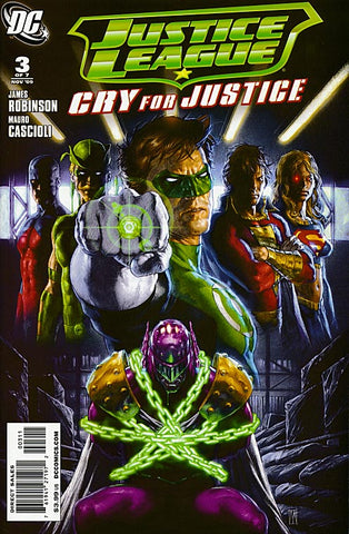 Justice League Cry For Justice #3 - Mauro Cascioli