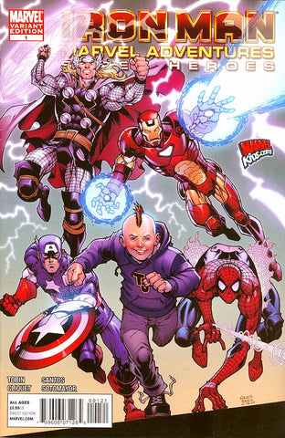 Marvel Adventures Super Heroes #1 - 1:15 Ratio Variant - Todd Nauck