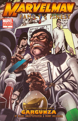 Marvelman Family's Finest #3 - 1:20 Ratio Variant - Miguel Angel Sepulveda