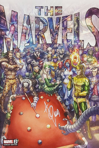 The Marvels #2 - SIGNED CK Exclusive - Alan Quah