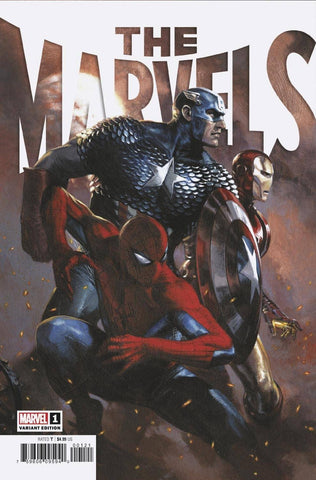 The Marvels #1 - 1:50 Ratio Variant - Gabriele Dell'Otto