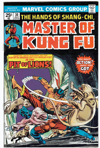 Hands Of Shang Chi, Master Of Kung Fu #30