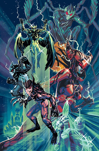 Mighty Morphin Power Rangers #53 - Exclusive Variant - Steve Morris