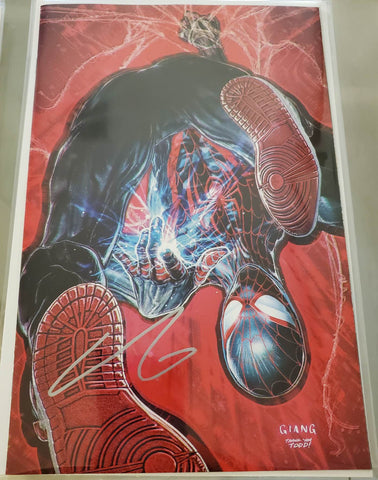MILES MORALES: SPIDER-MAN #39 IVAN TAO NYCC EXCLUSIVE RED VIRGIN