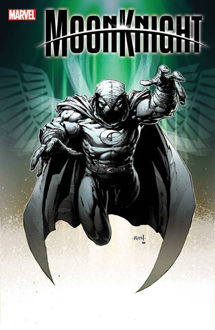 Moon Knight #2 - 1:25 Ratio Variant - DAMAGED COPY - David Finch