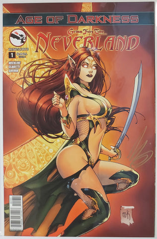 Grimm Fairy Tales presents Neverland: Age of Darkness #1 - Cover C - SIGNED - Mike Krome