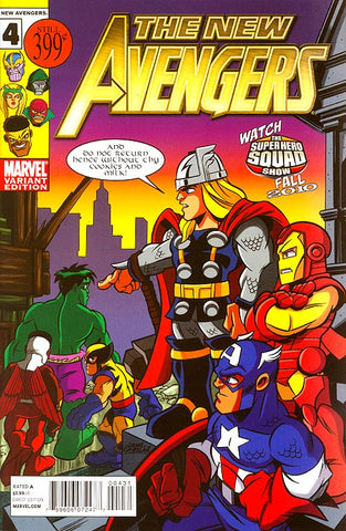 New Avengers #4 - Super Hero Squad - Leonel Castellani