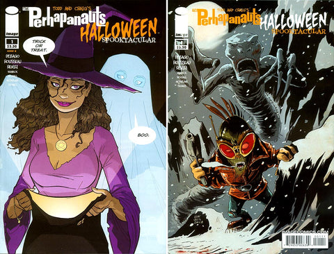 Perhapanauts Halloween Spooktacular #1 - Cover B - Craig Rousseau, Francesco Francavilla