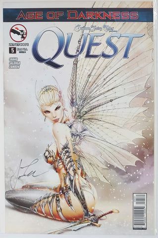 Grimm Fairy Tales Presents Quest #5 - Cover C - SIGNED - Jamie Tyndall