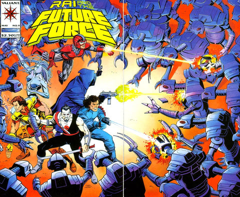 RAI and the Future Force #9 - Gatefold Variant - Sean Chen