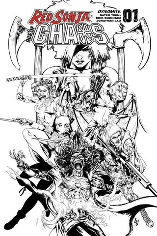 Red Sonja: Age of Chaos #1 - 1:35 Ratio Variant - Jonathan Lau
