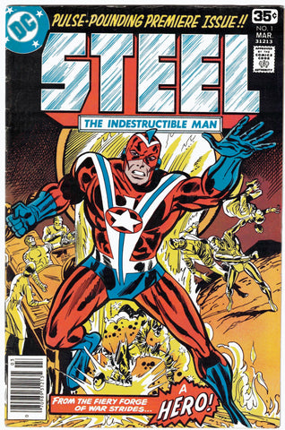 Steel, The Indestructible Man #1