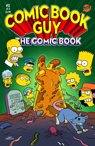 Comic Book Guy - The Comic Book! #5 of 5 (2010)