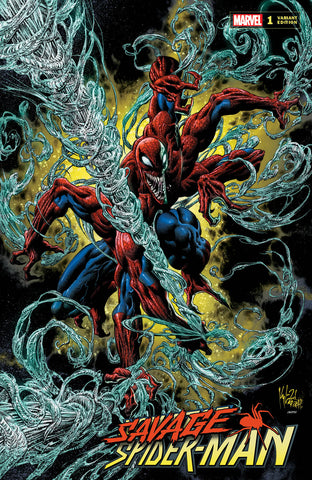 Savage Spider-Man #1 - CK Exclusive Trade Dress - DAMAGED COPY - Kyle Hotz